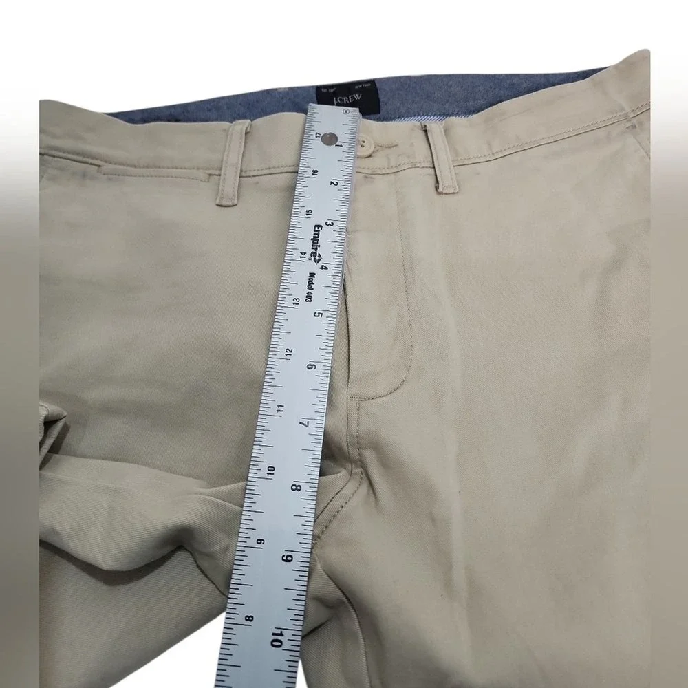 J.Crew 484 Slim Chino Pants Mens 28x30 Khaki Tan Business Casual Classic